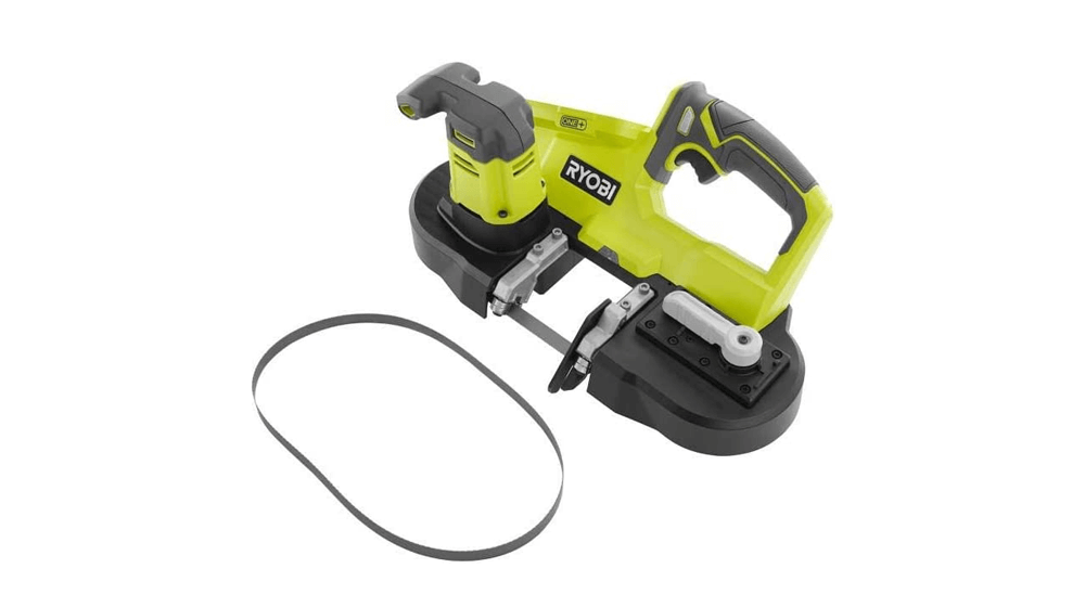 Ryobi 18-Volt ONE + منشار الفرقة المحمول اللاسلكي 2.5 بوصة