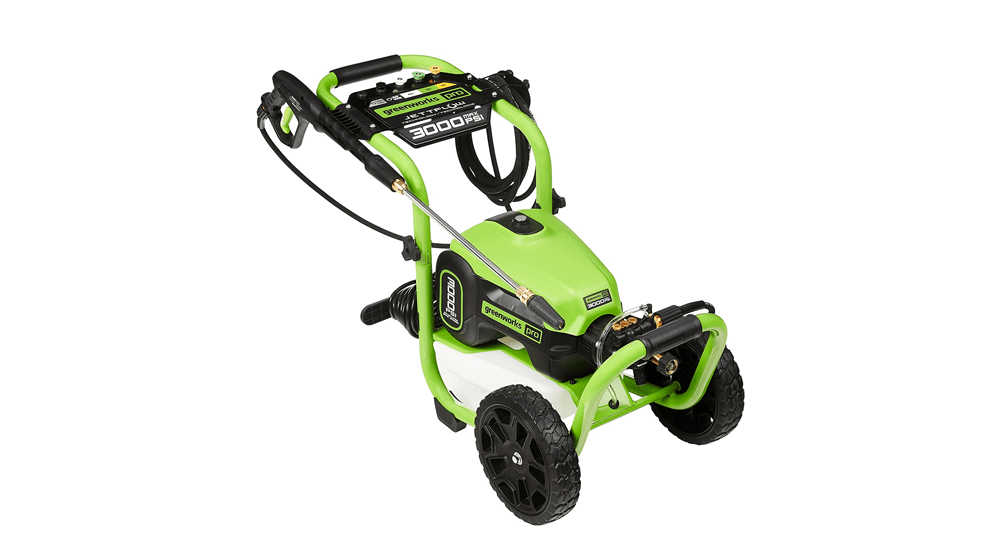 Greenworks 3000 PSI (1.1 GPM) Mesin Cuci Tekanan Listrik TruBrushless