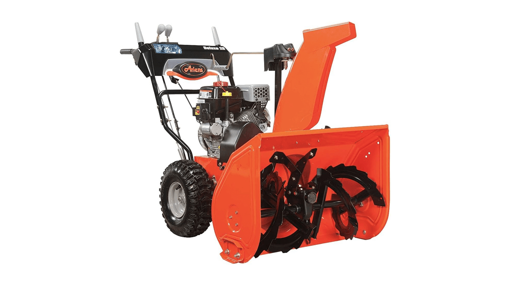 Ariens 921046 Deluxe 28인치 2단 전기 시작 가스 제설기