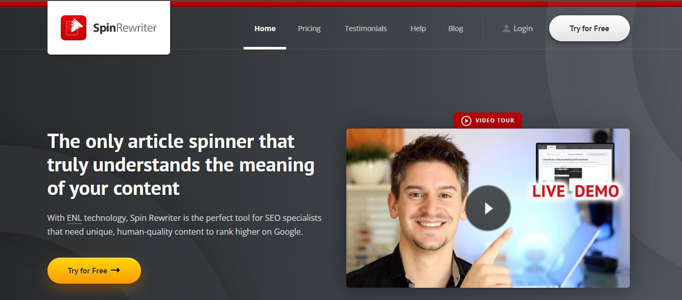 spin-rewriter-homepage