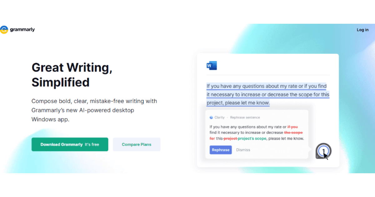 grammarly-โฮมเพจ