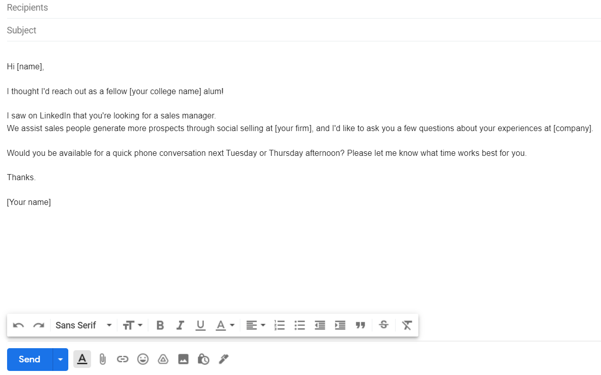 connexion-mutuelle-cold-email-outreach-example