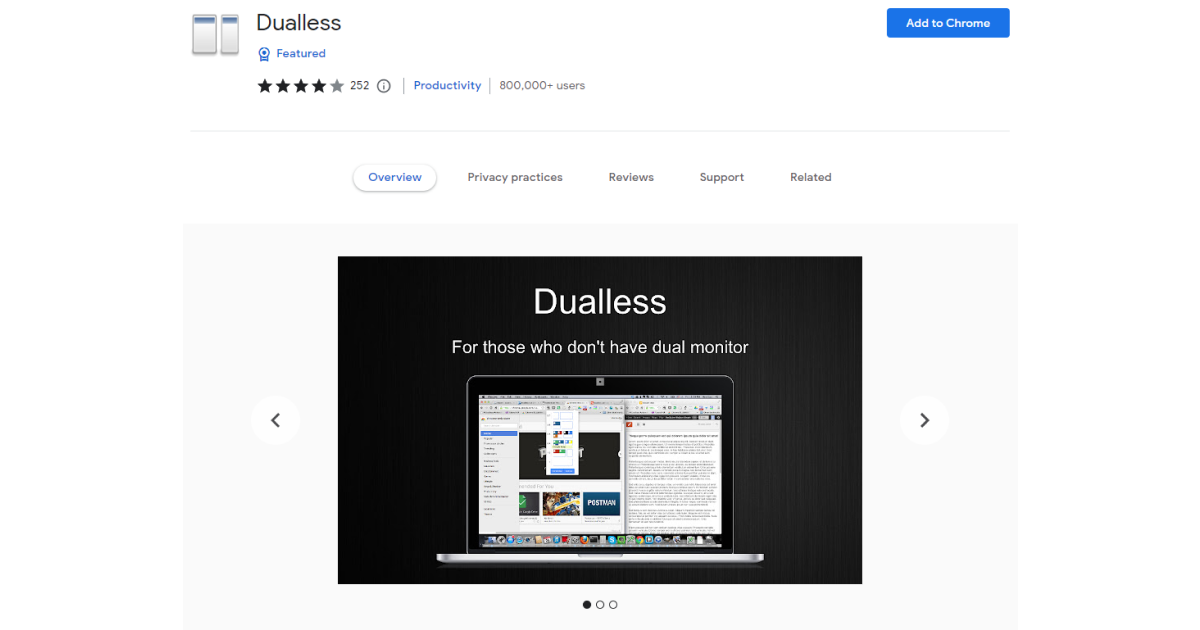 duales-chrome-extensie