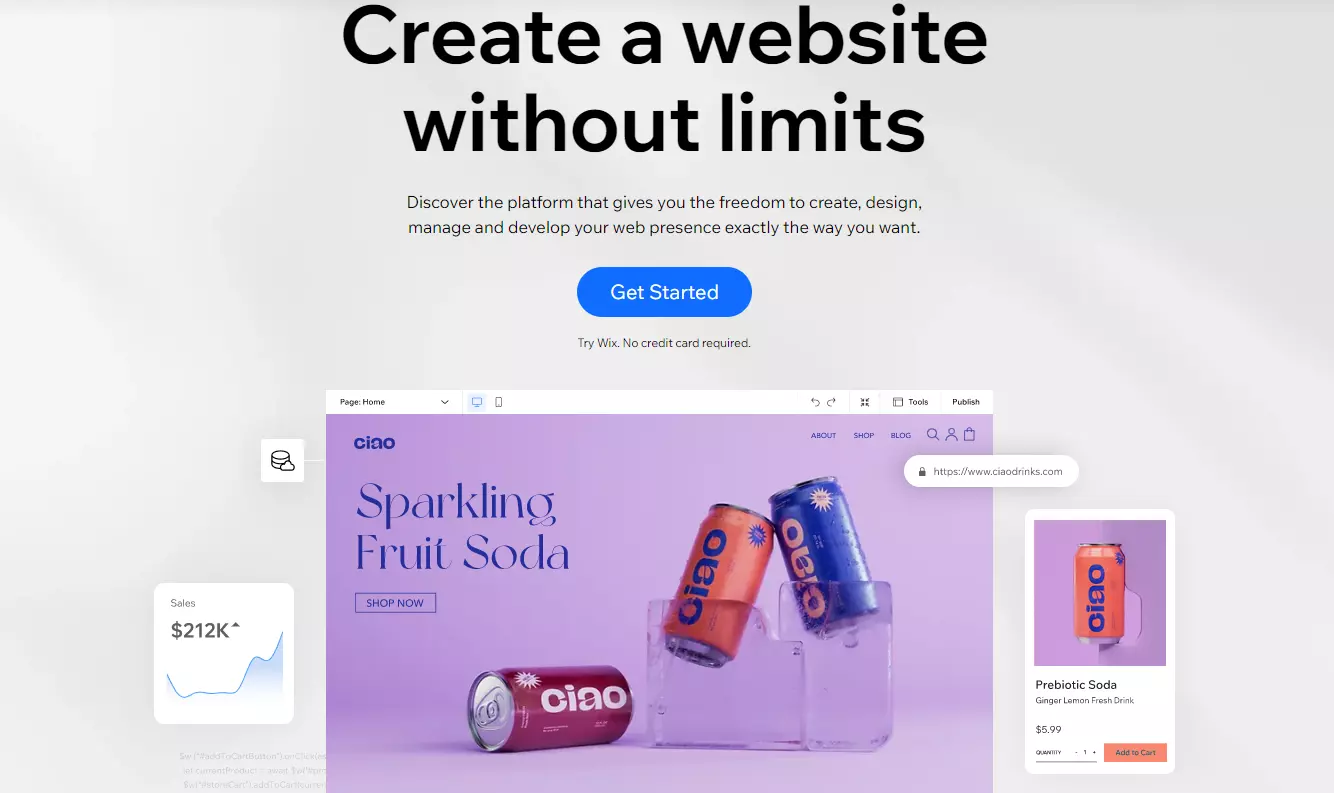 Noțiuni introductive comparație Wix vs Weebly