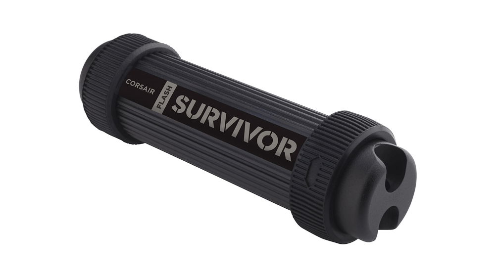 Corsair Flash Survivor Stealth 64GB USB 3.0 フラッシュ ドライブ