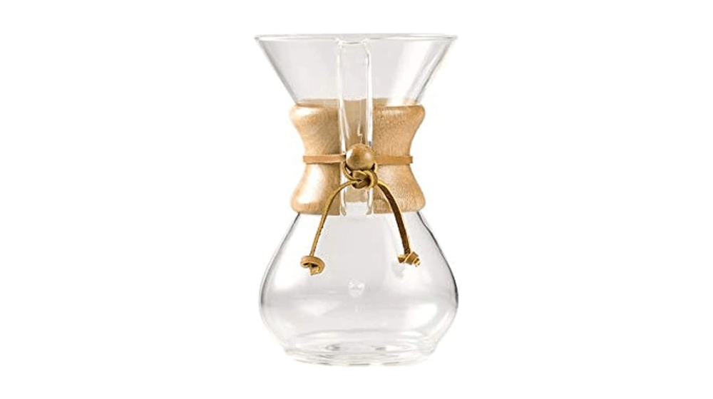 Chemex Pour-Over-Kaffeemaschine aus Glas