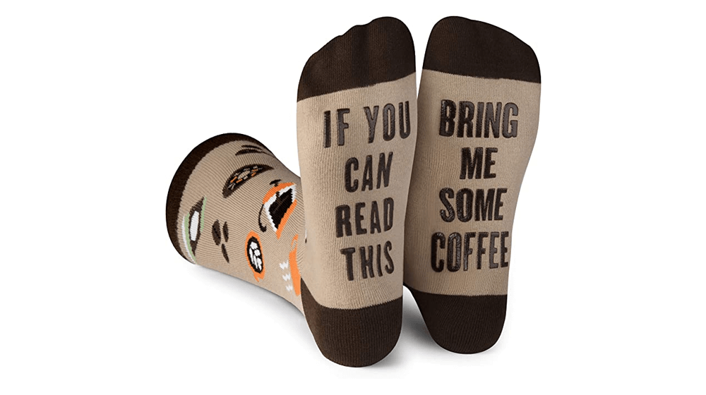 If You Can Read This – Lustiges Socken-Neuheitsgeschenk für Männer, Frauen und Teenager