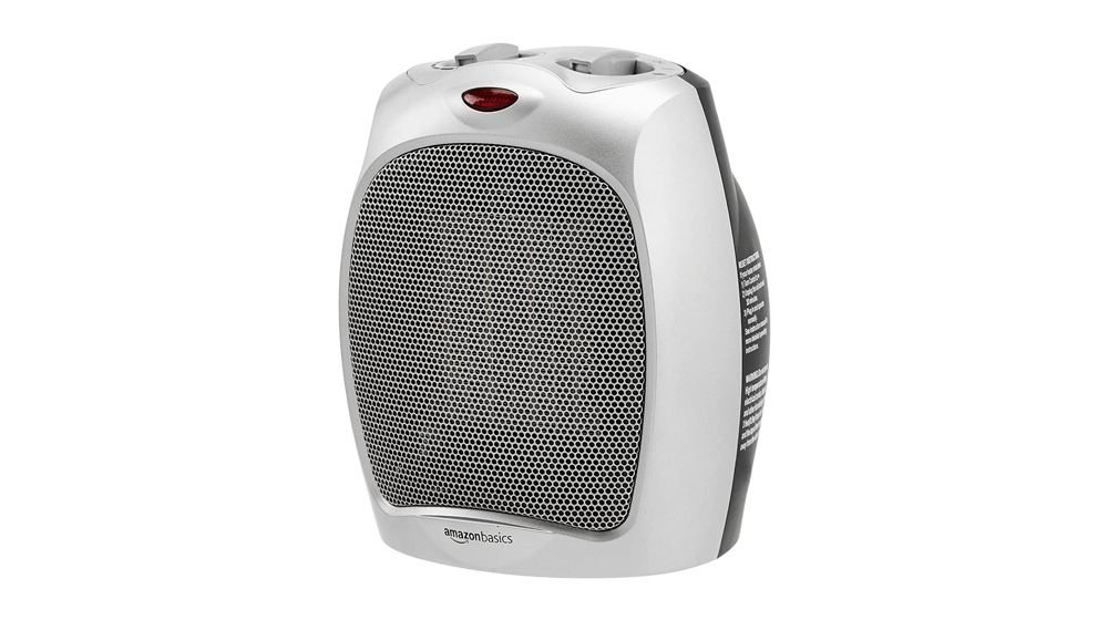 Amazon Basics Calentador personal de cerámica de 1500 W