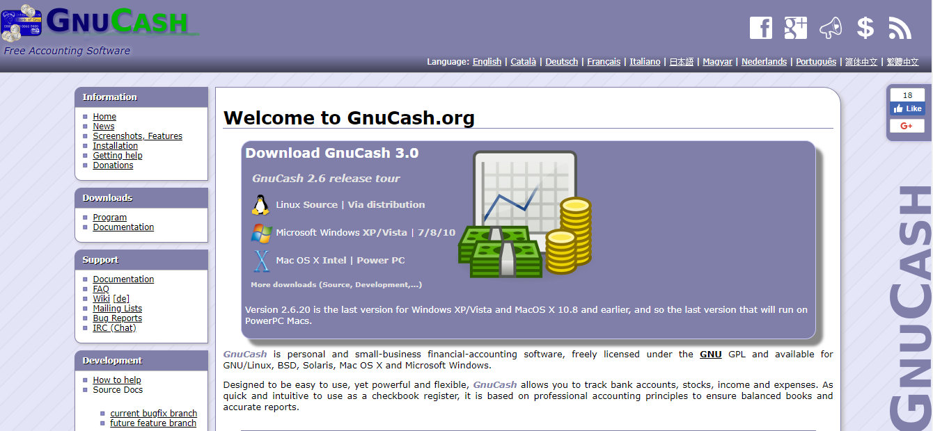 GnuCash - O melhor software gratuito de contabilidade para pequenas empresas