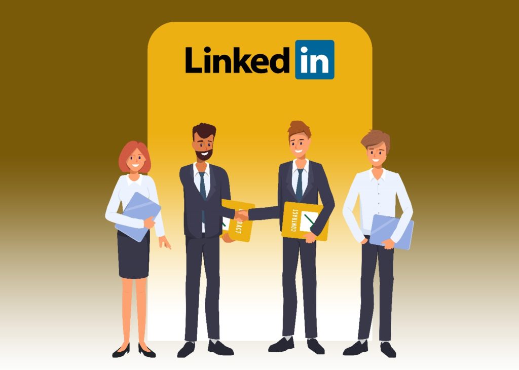 員工與公司的 LinkedIn 聯繫