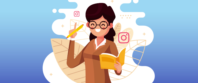 professor do instagram