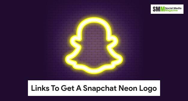 Ссылки для получения логотипа Snapchat Neon