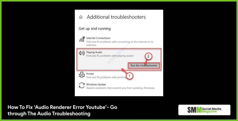 วิธีแก้ไข 'Audio Renderer Error Youtube'- ดำเนินการแก้ไขปัญหาเสียง