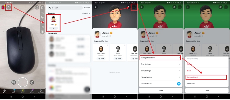 Bagaimana Cara Membatalkan Pertemanan Seseorang Di Snapchat?