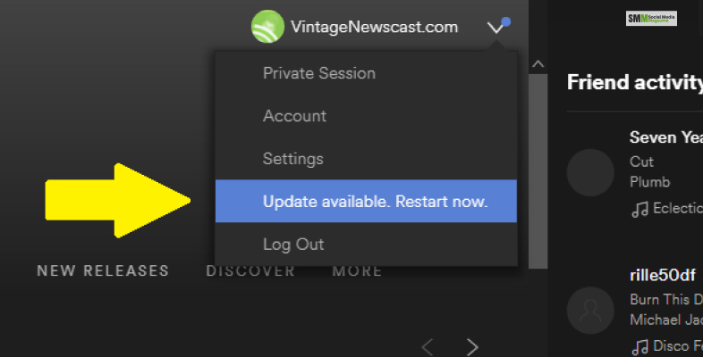 Actualizați aplicația Spotify pe Windows