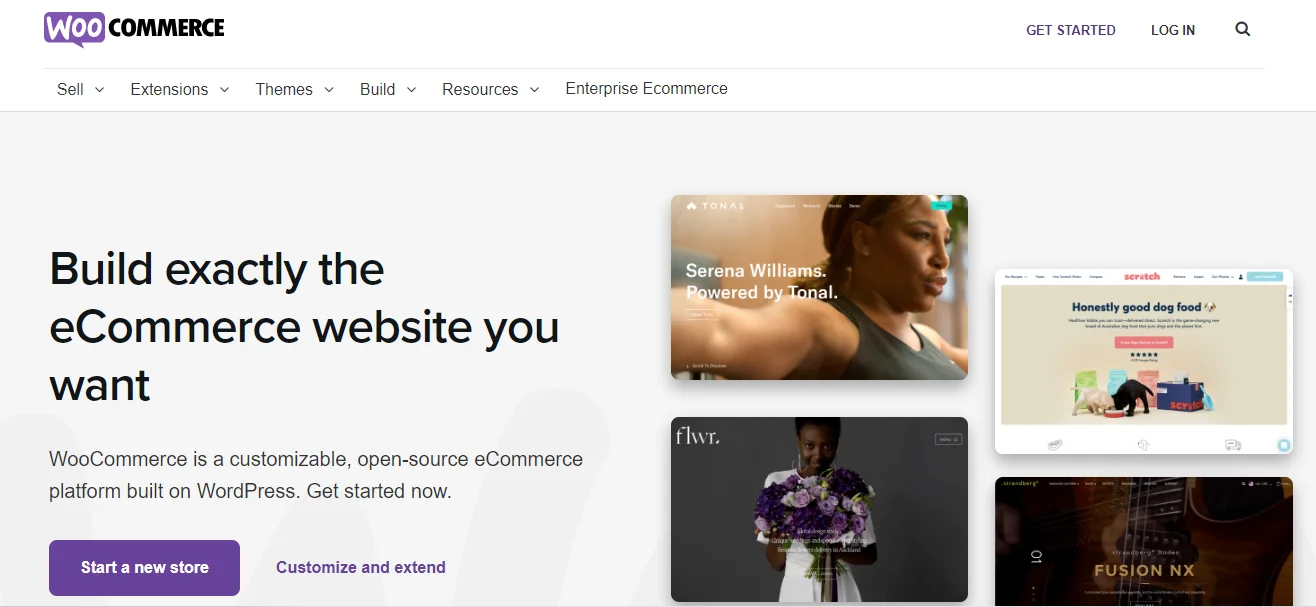 Site web Woocommerce