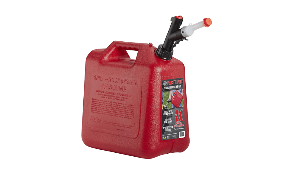 GARAGE BOSS GB351 Briggs and Stratton Press 'N Pour Gas Can