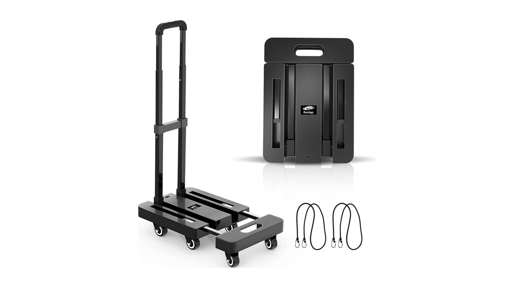 Ronlap Folding Hand Truck, Kereta Dolly Lipat untuk Bergerak