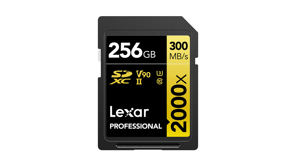 Lexar 프로페셔널 2000x 256GB SDXC UHS-II 카드