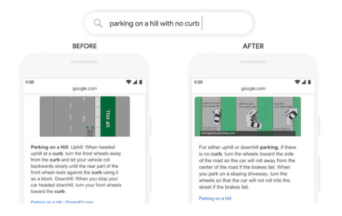 google bert güncellemesinin yerel snippet'lere etkisi