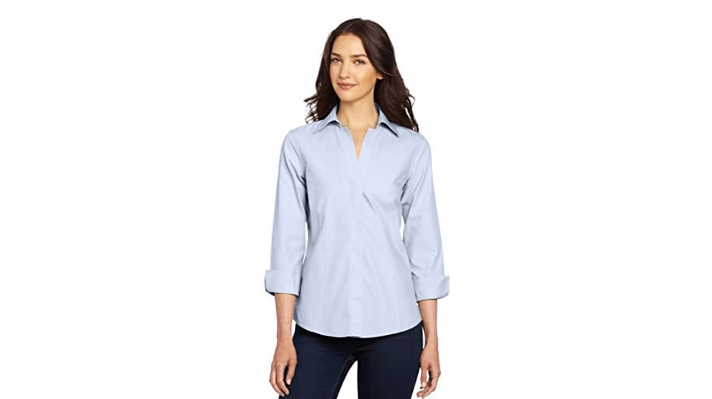 Blusa Foxcroft Feminina Taylor Essential Non-Iron