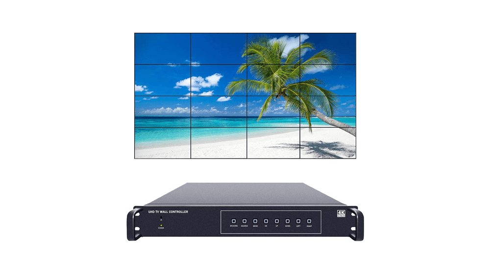 ISEEVY 16-Kanal-4K60-UHD-Videowand-Controller