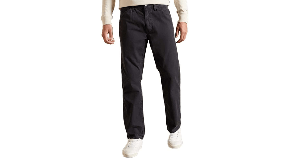 Pantaloni Carpenter in cotone biologico da uomo Superdry, cotone biologico