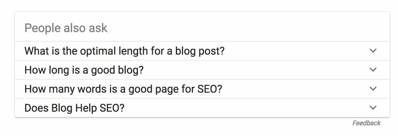 Как использовать поле «Люди также спрашивают» для SEO