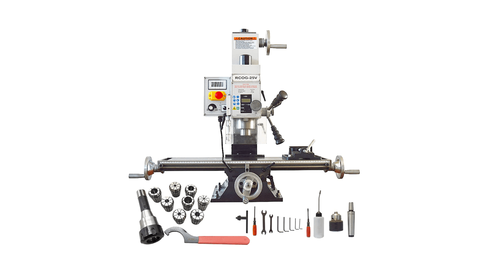 INTBUYING Milling DrillingMachine R8 Mini Benchtop Mill ، آلة الحفر