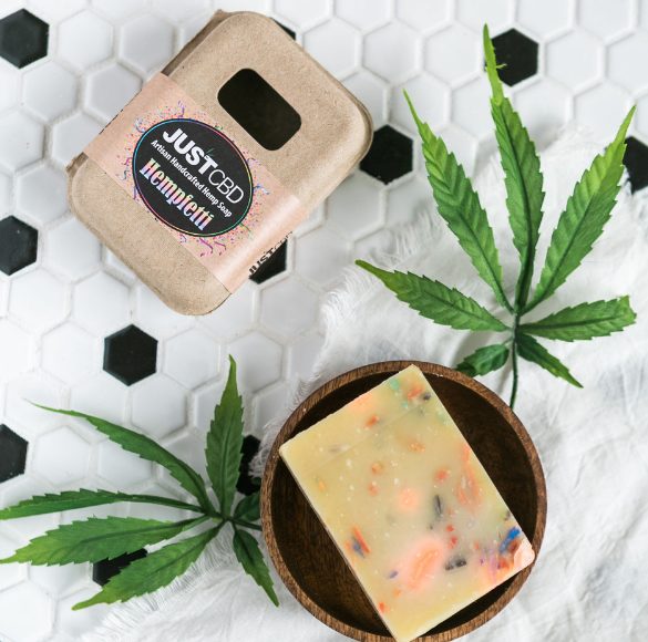 JustCBD Hemp Soap - sapone alla canapa