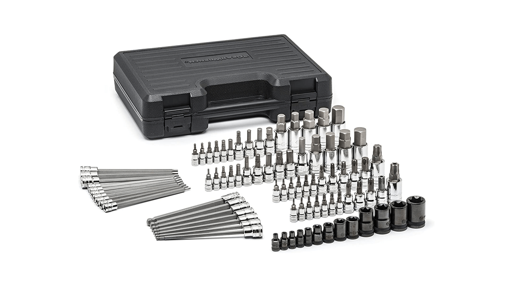 GEARWRENCH Master SAE, Metric Hex และ Torx Bit Socket Set