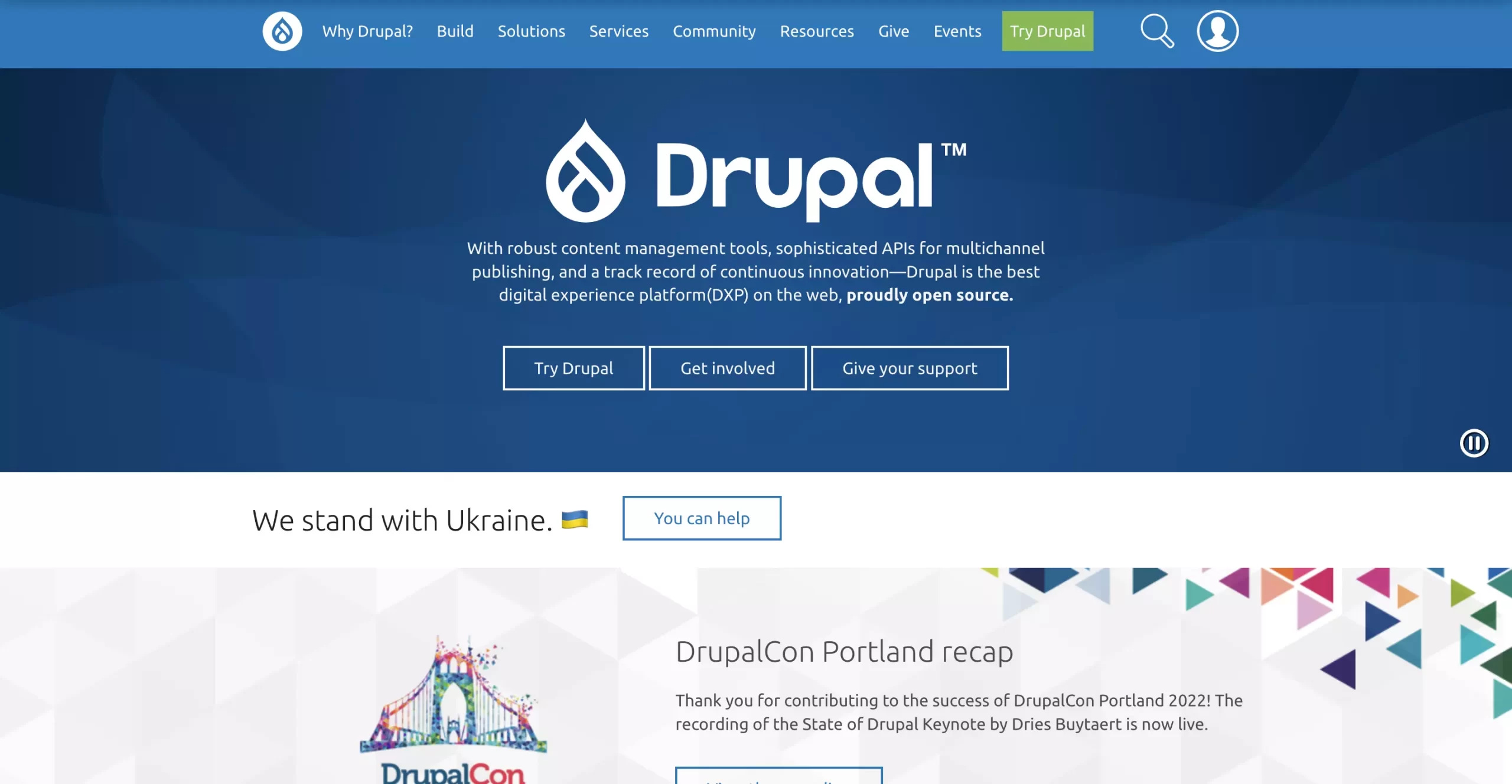 Drupal WordPress 替代品