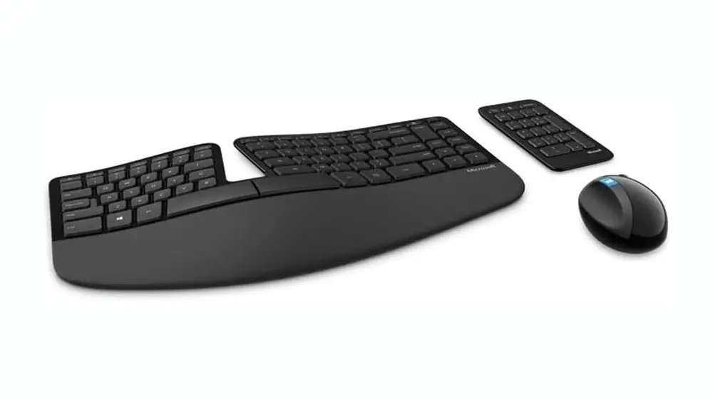 แป้นพิมพ์เดสก์ท็อปไร้สาย Microsoft Sculpt Ergonomic