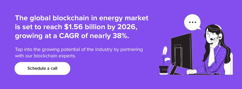 Growth potential of blockchain in energy industry