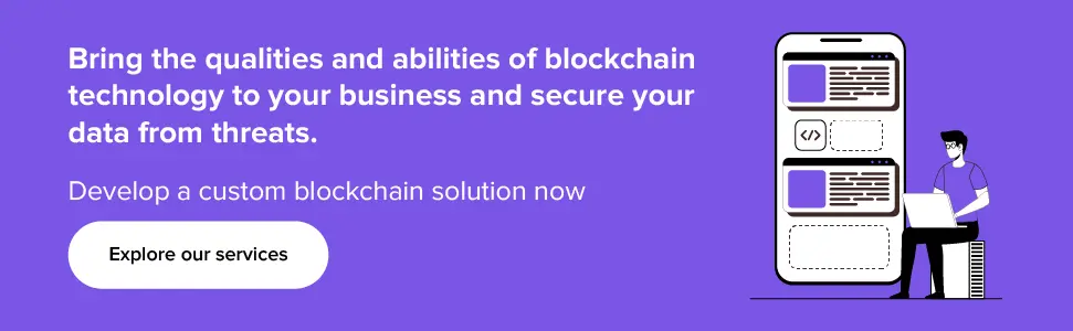 Develop a custom blockchain solution today