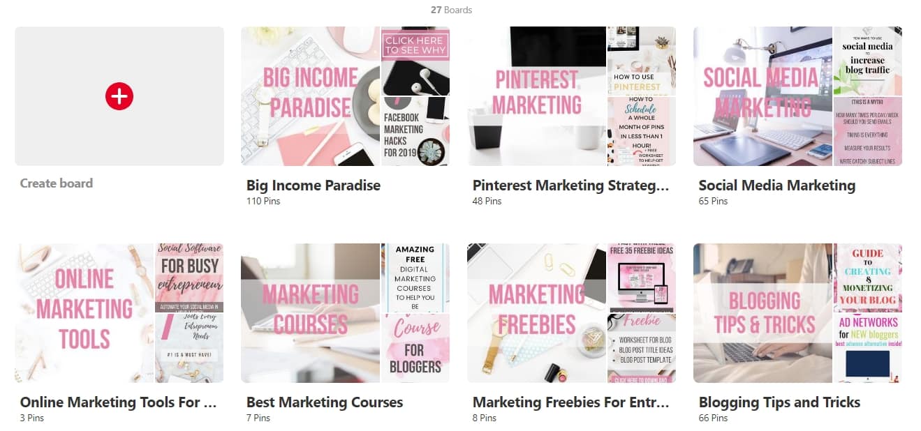 来自 Big Income Paradise 的 Pinterest Boards