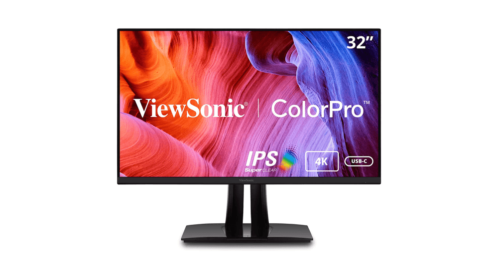 ViewSonic VP3256-4K Monitor ergonómico premium IPS 4K de 32 pulgadas