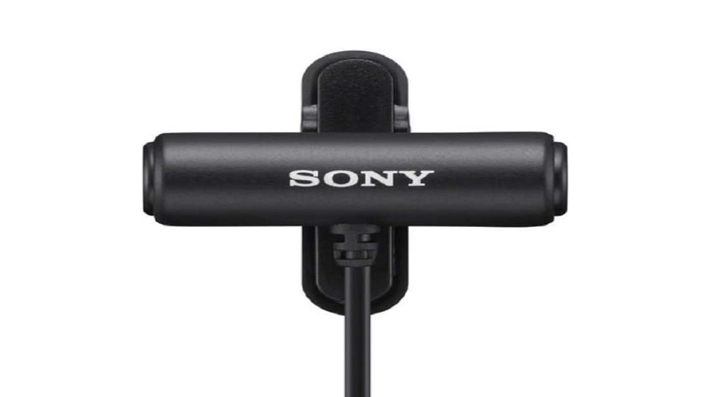 Sony Kompakt Stereo Yaka Mikrofonu ECMLV1