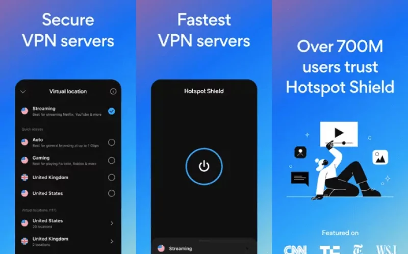 un esempio di offerta VPN iOS