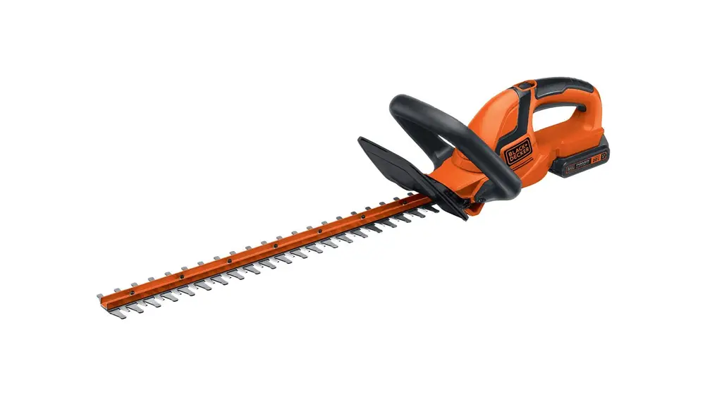 BLACK + DECKER ماكينة تشذيب سياج لاسلكية 20 فولت ماكس