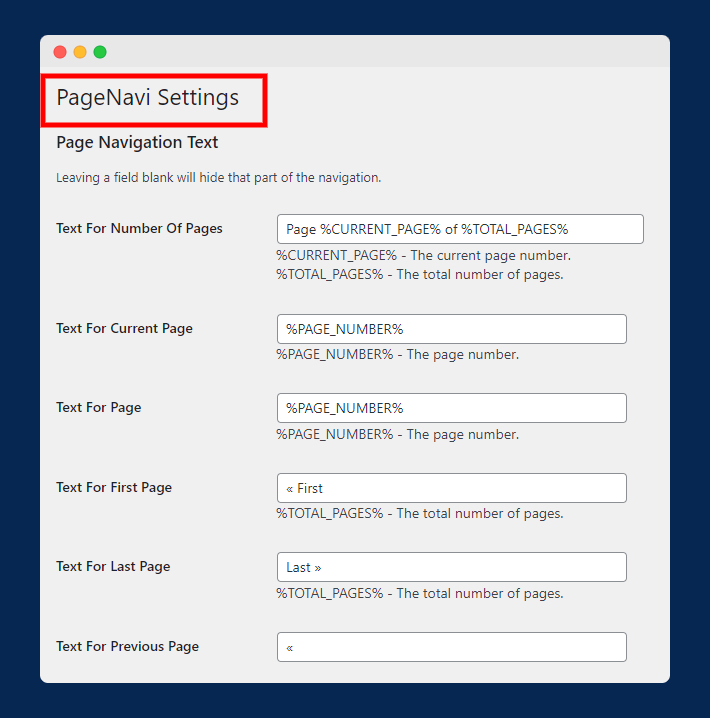 creating wordpress pagination, custom wordpress pagination, wordpress pagination