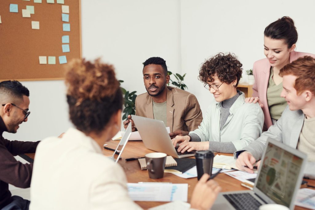 squadra riunita e motivata a lavorare