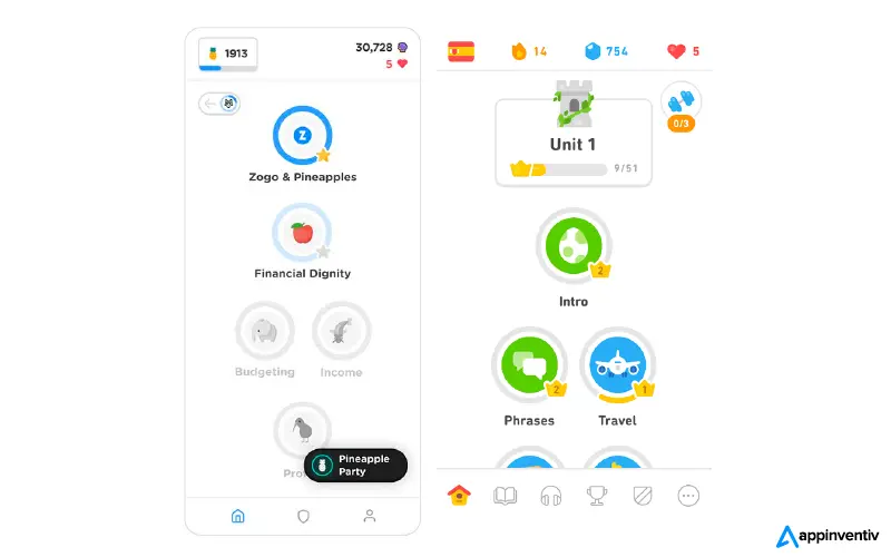 Duolingo app