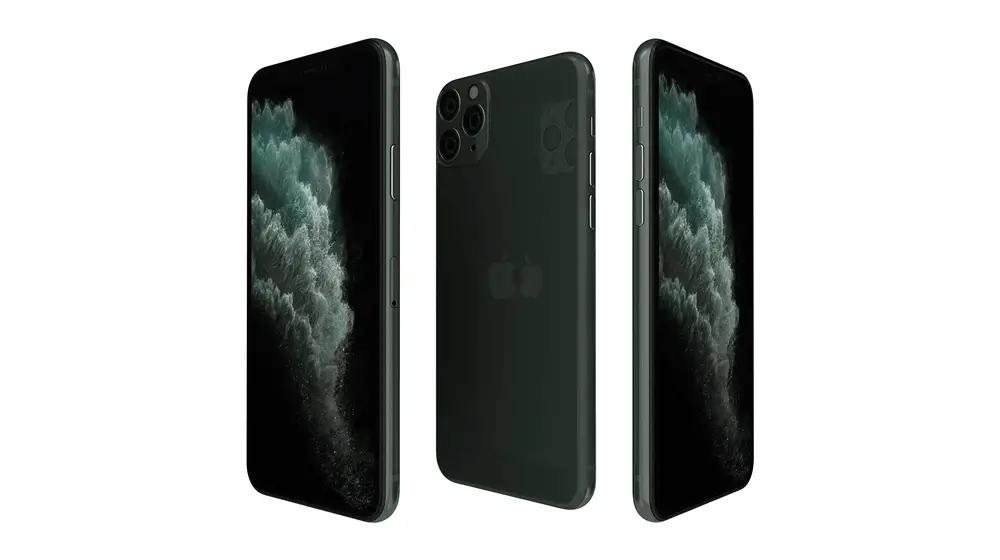 Apple iPhone 11 Pro Max、256GB、ミッドナイト グリーン