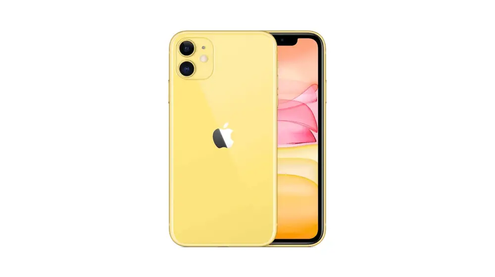 Apple iPhone 11、128GB、イエロー - ロック解除済み