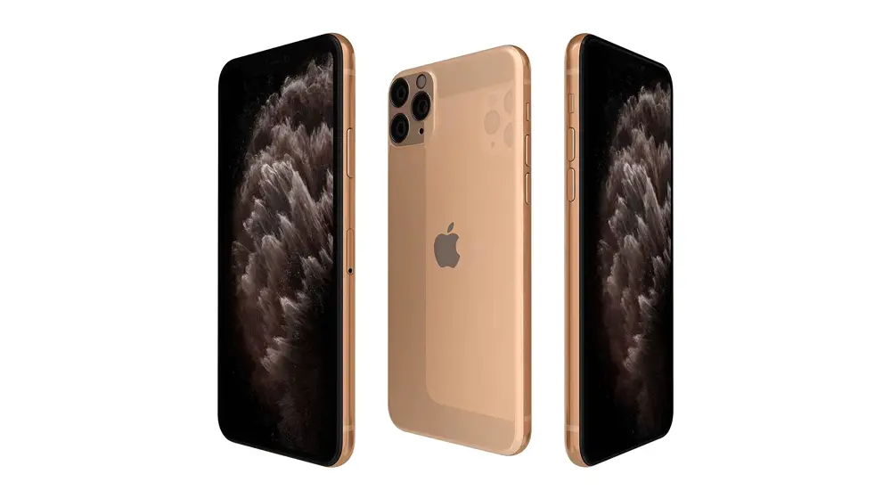 Apple iPhone 11 Pro Max、US バージョン、256GB、ゴールド - ロック解除済み