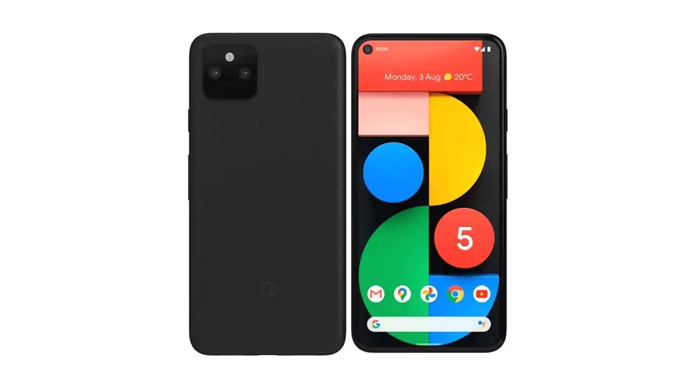 Kilitsiz Google Pixel 5 128GB Yalnızca Siyah GA01316-US