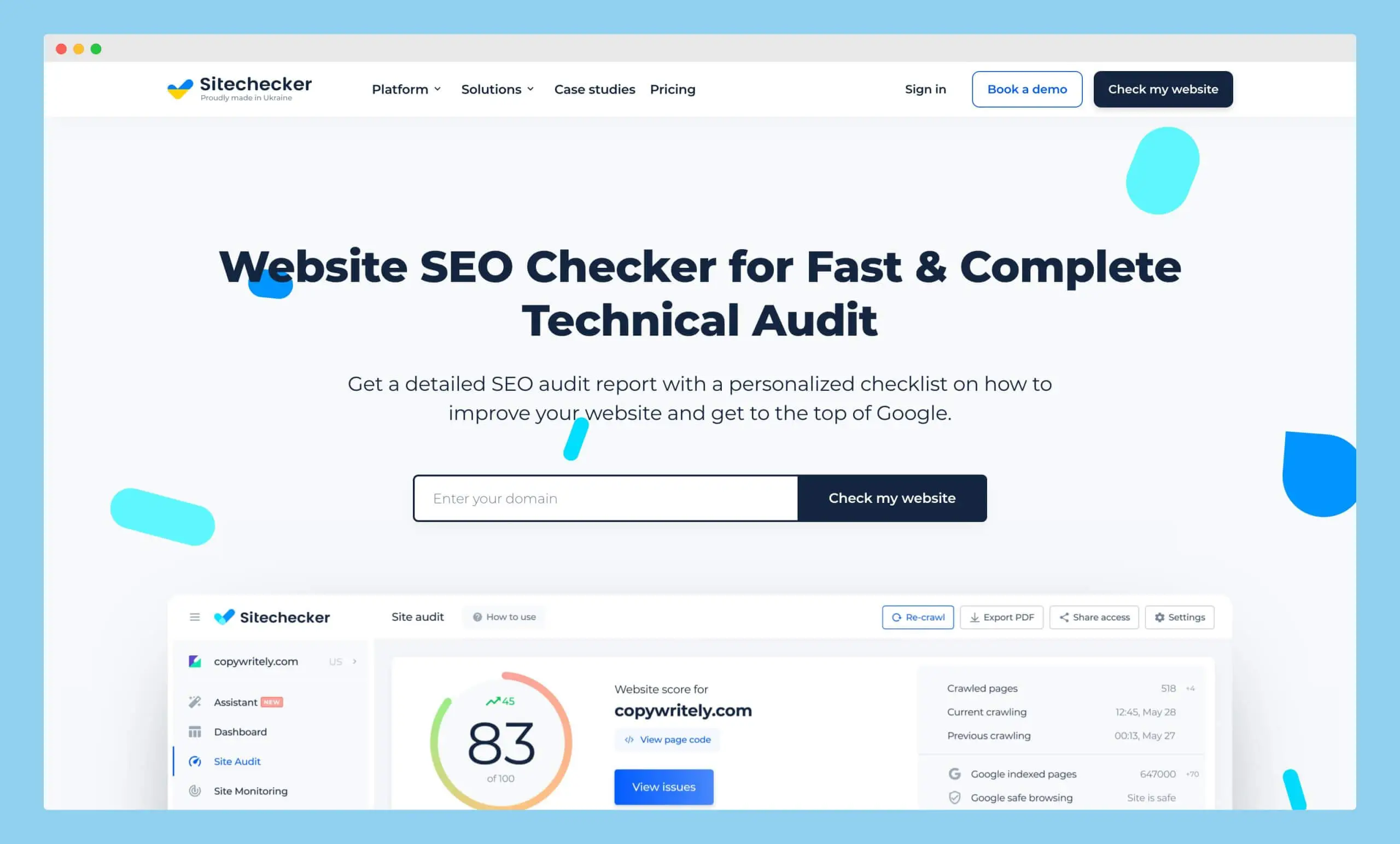 Sitechecker