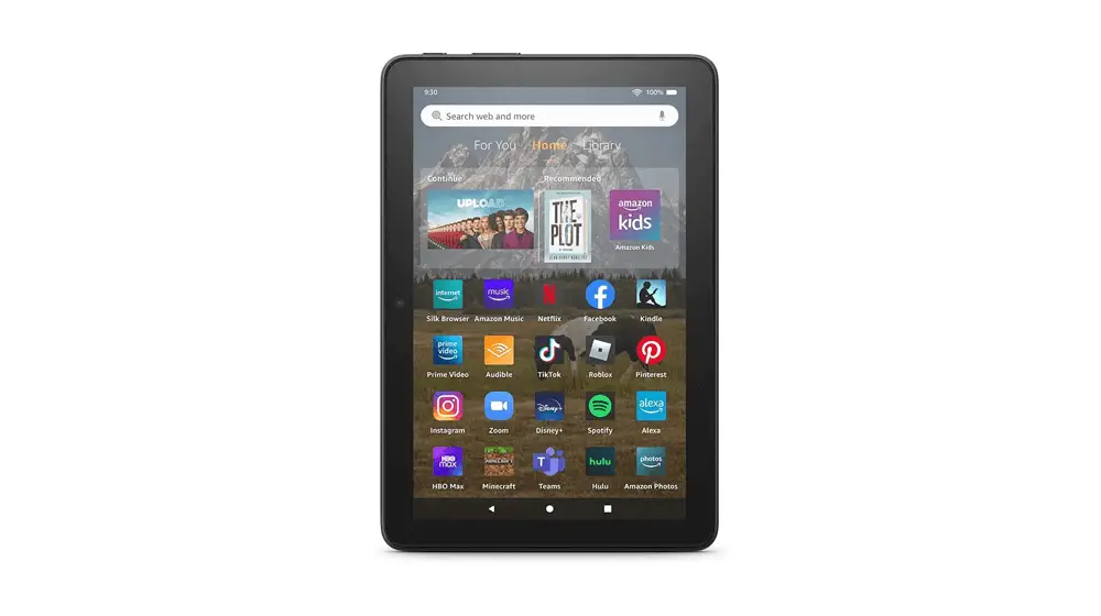 แท็บเล็ต Amazon Fire HD 8, จอแสดงผล HD ขนาด 8 นิ้ว