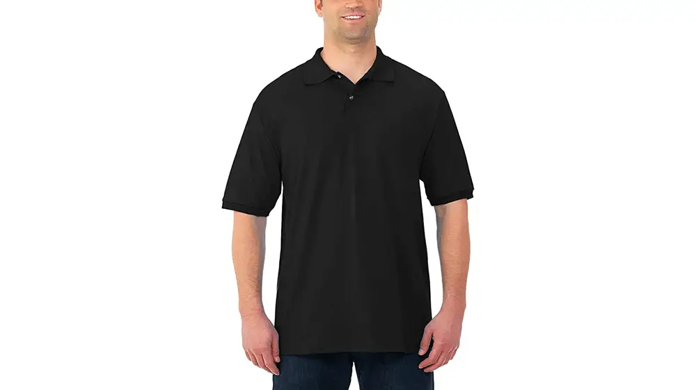 Męskie koszulki polo z krótkim rękawem Jerzees, plamoodporne SpotShield